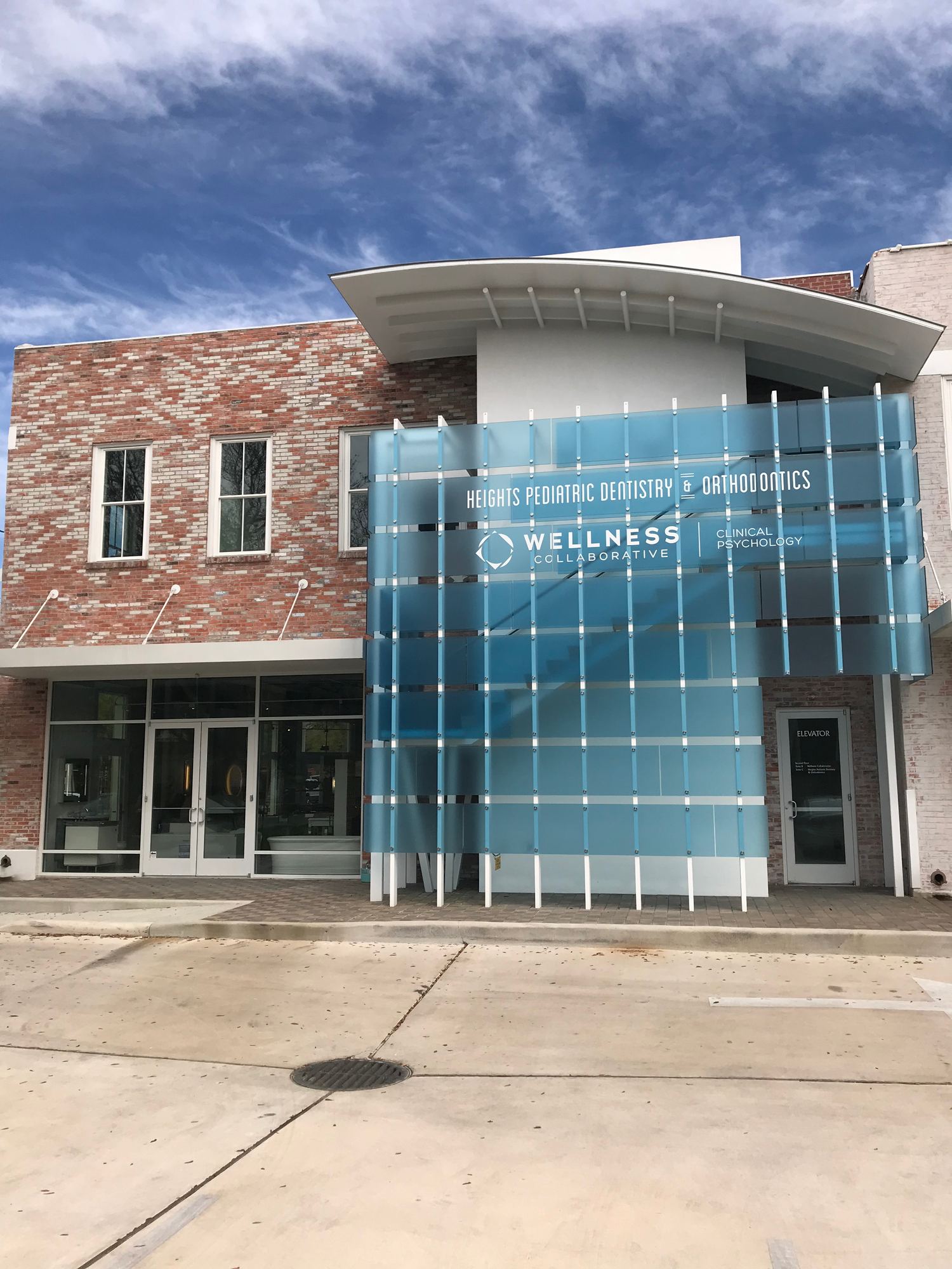Wellness Collaborative office building in Houston Heights