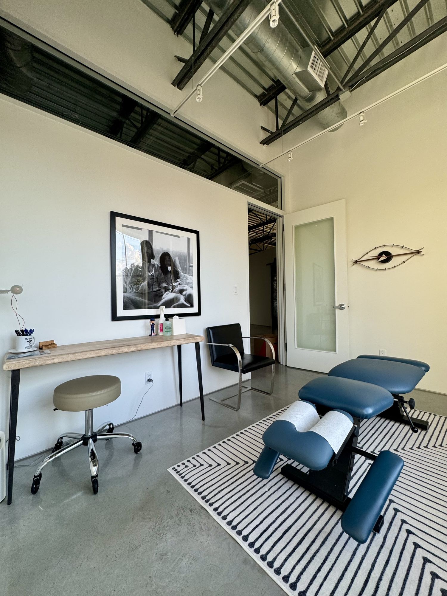 Treatment room at Wellness Collaborative in Houston Heights