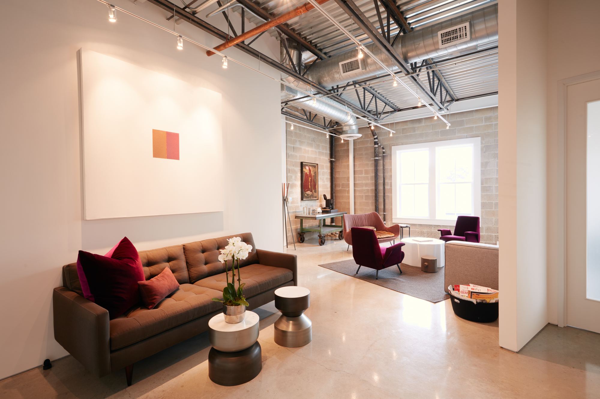 Waiting area at Wellness Collaborative in Houston Heights